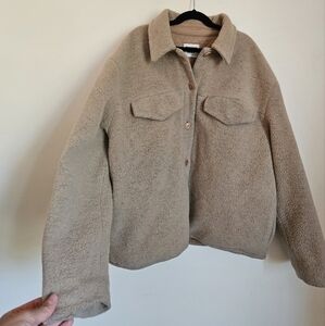 Sunday Best Beige Teddy Jacket
